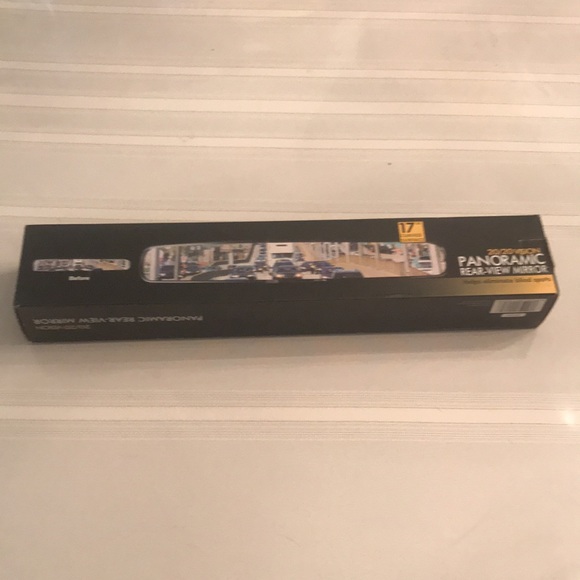 IDEAWORKS 17”curved surface 20/20 VISION PANORAMIC REAR-VIEW MIRROR. - Picture 5 of 12